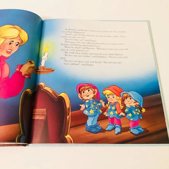 Vtg 1994 Timeless Tales From Hallmark The Elves And The Shoemaker Book - Picture 13 of 16